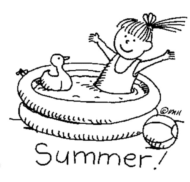 Druckbar Schwimmbad