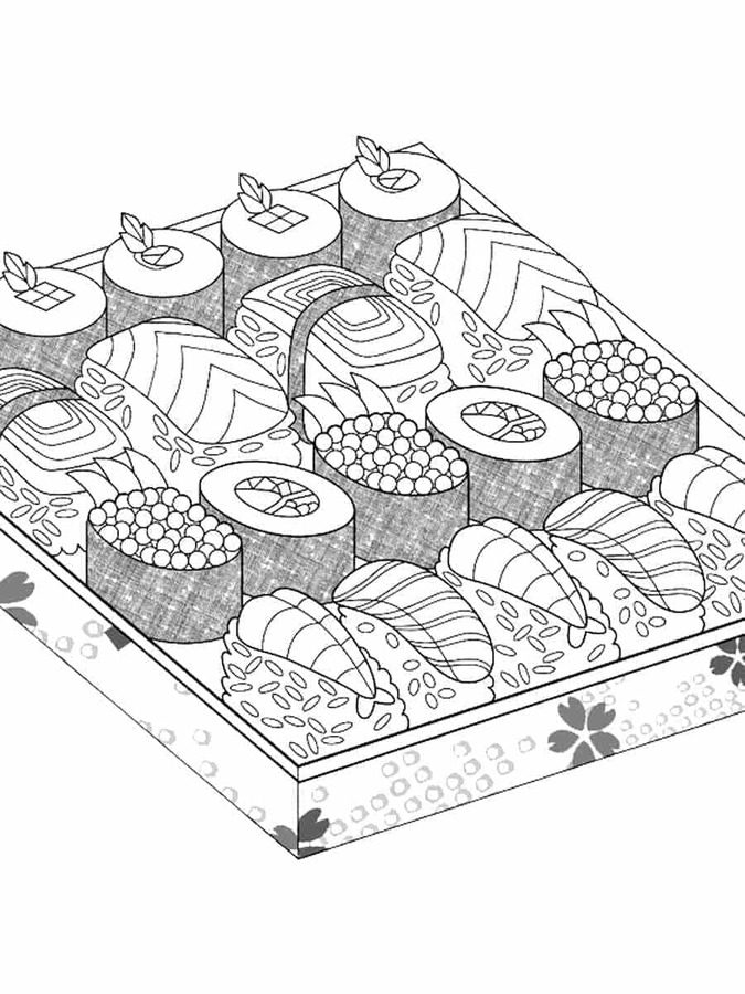 Druckbar Sushi