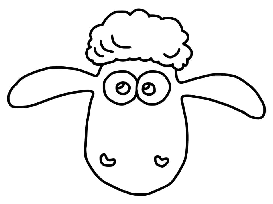 Frei Shaun das Schaf Kopf