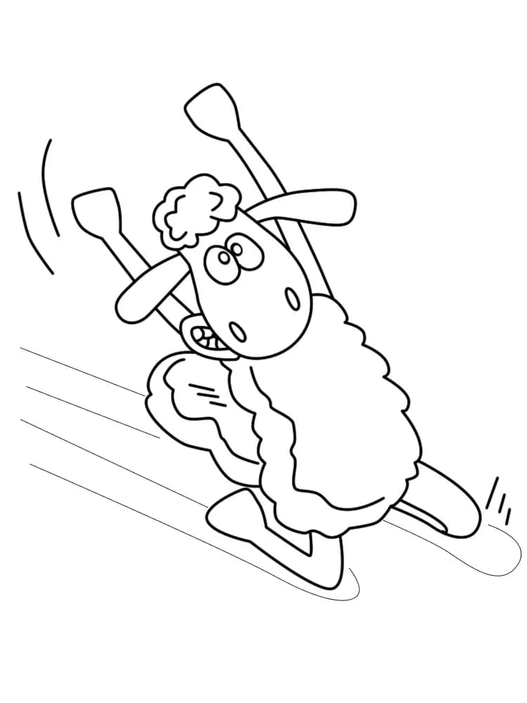 Frei Shaun das Schaf zum Ausdrucken