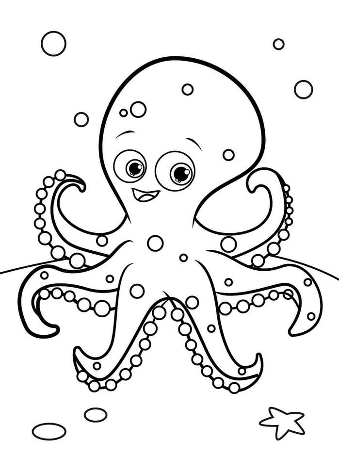 Oktopus für Kinder