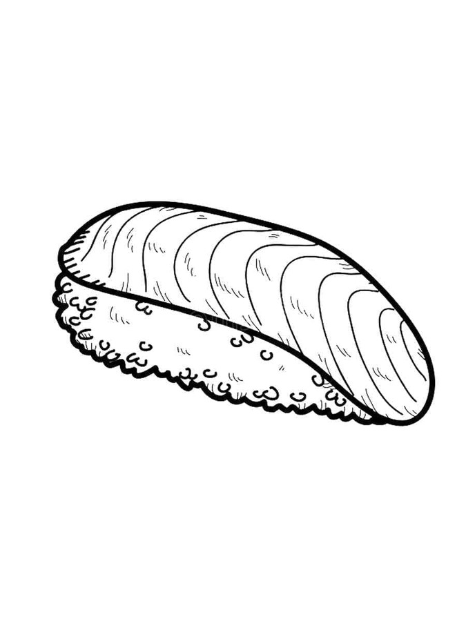 Sushi zum Ausdrucken für Kinder