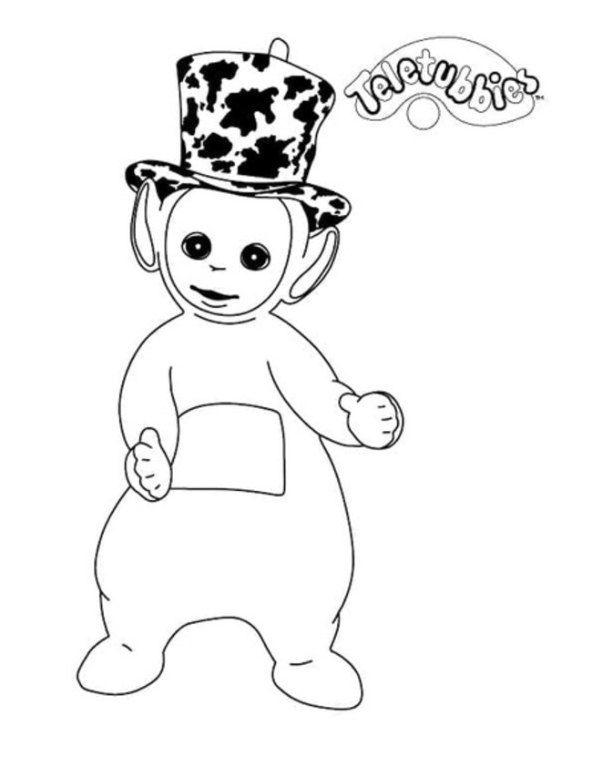 Zeichne Dipsy aud Teletubbies
