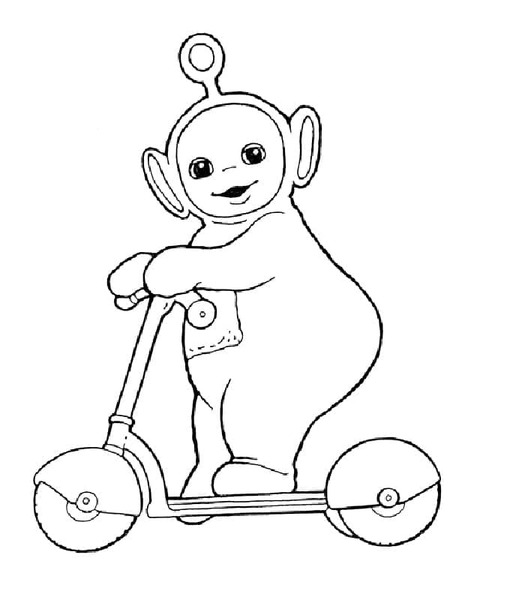 Zeichne Po Teletubbies