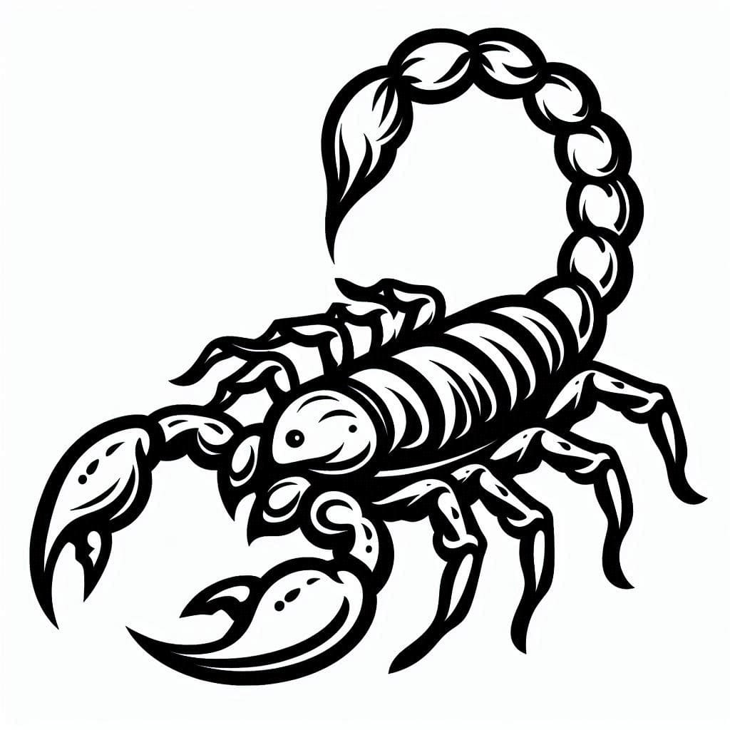 Zeichne Skorpion 1