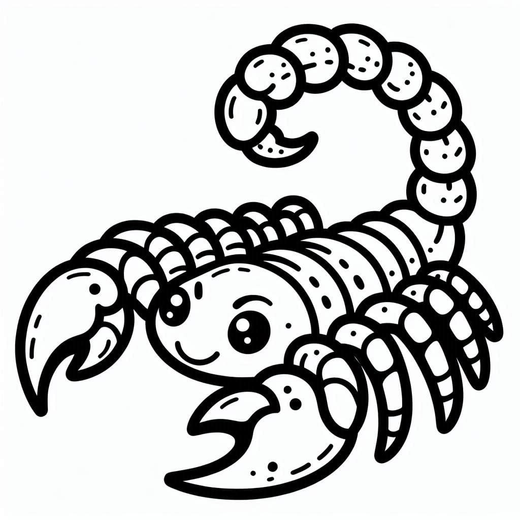 Zeichne Skorpion 5