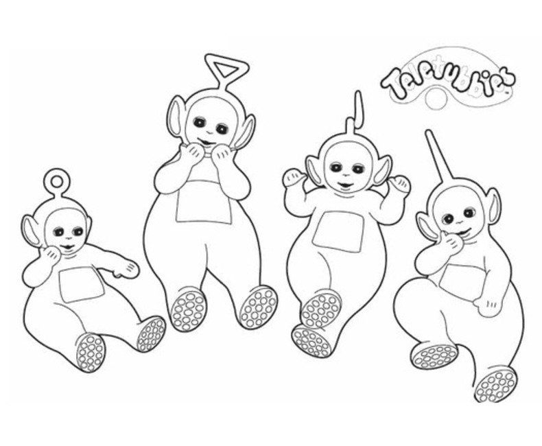 Zeichne Teletubbies lustige