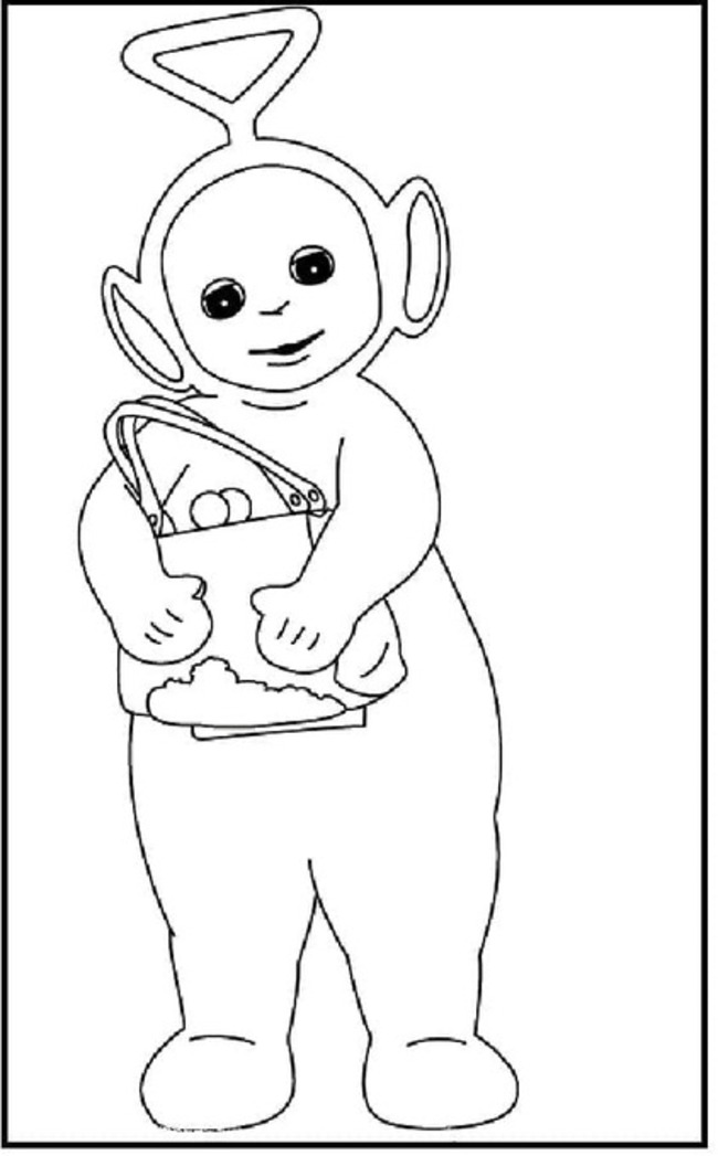 Zeichne den süßen Tinky Winky