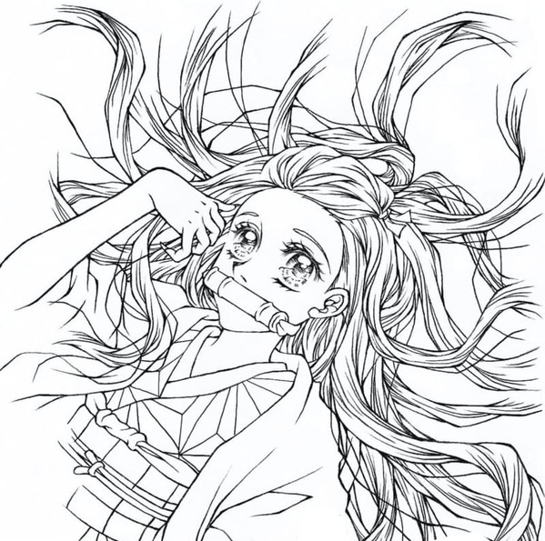 Zeichnen Bild Nezuko
