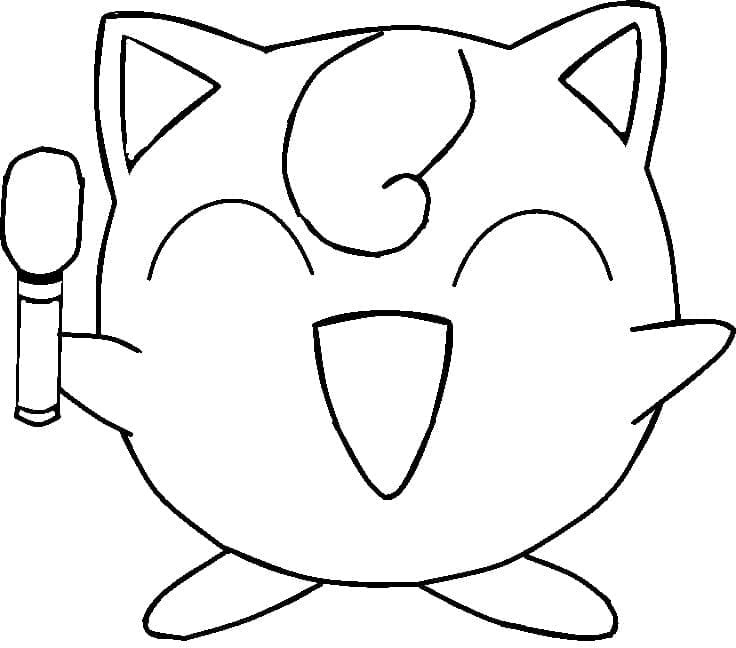 Zeichnen Pokémon Pummeluff Bild