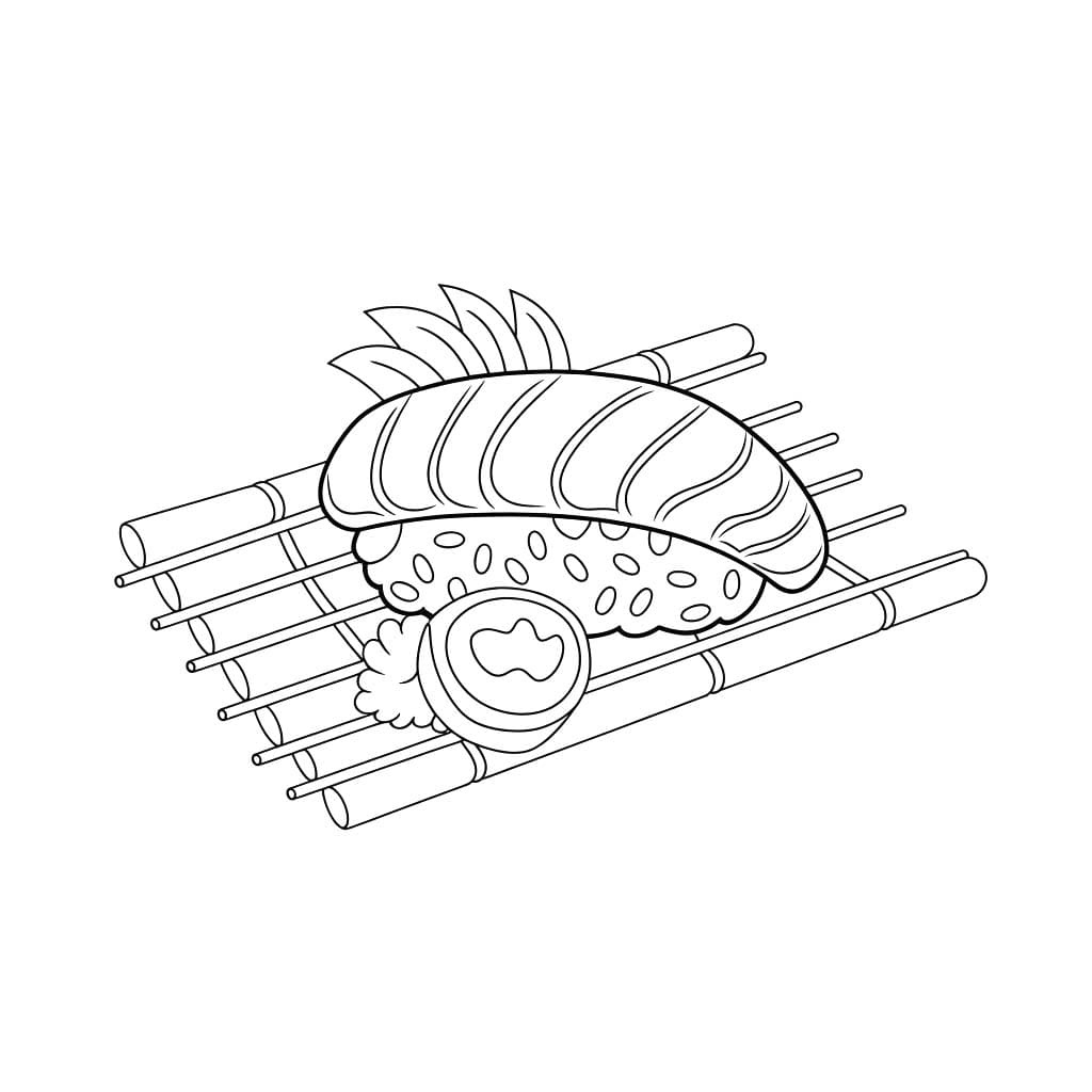 Zeichnen Sushi 2
