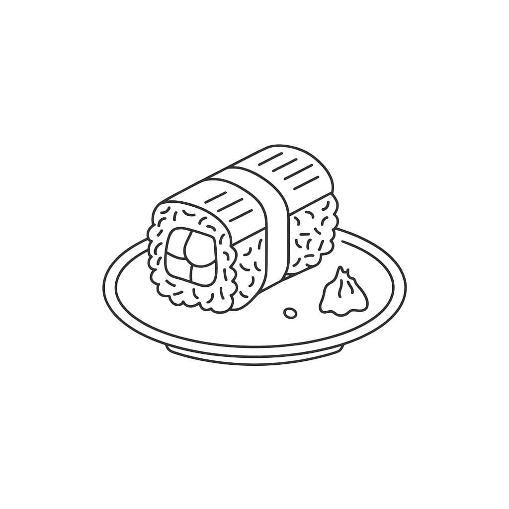 Zeichnen Sushi 3