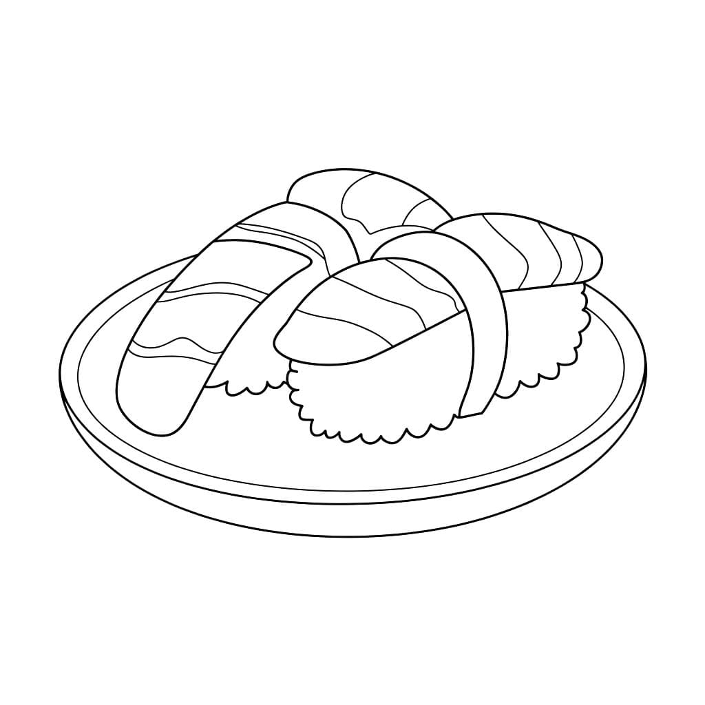 Zeichnen Sushi 4