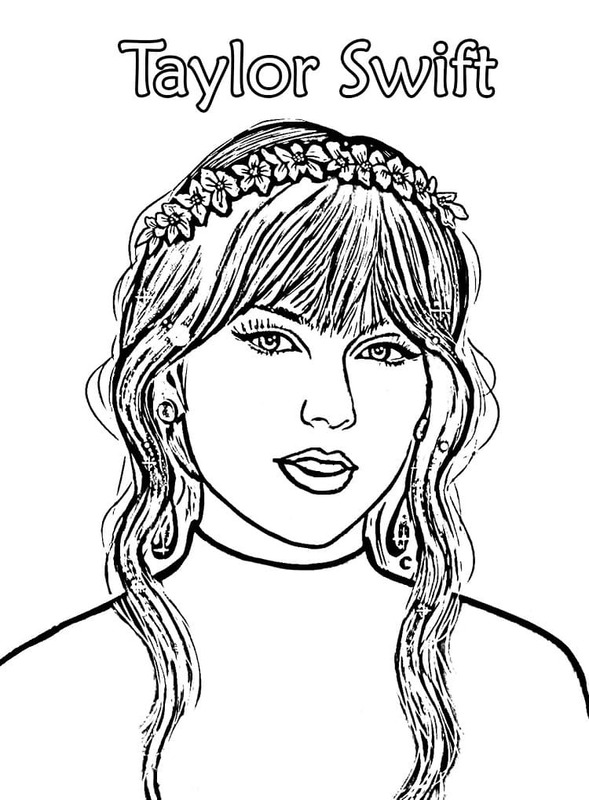 Zeichnen Taylor Swift Gesicht