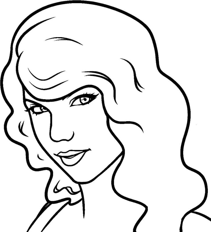 Zeichnen Taylor Swift Popsängerin