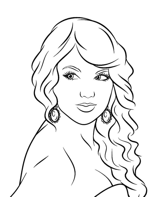 Zeichnen Taylor Swift frei