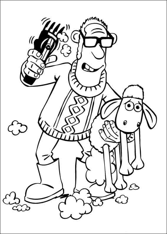Zeichnen frei Shaun das Schaf einfach