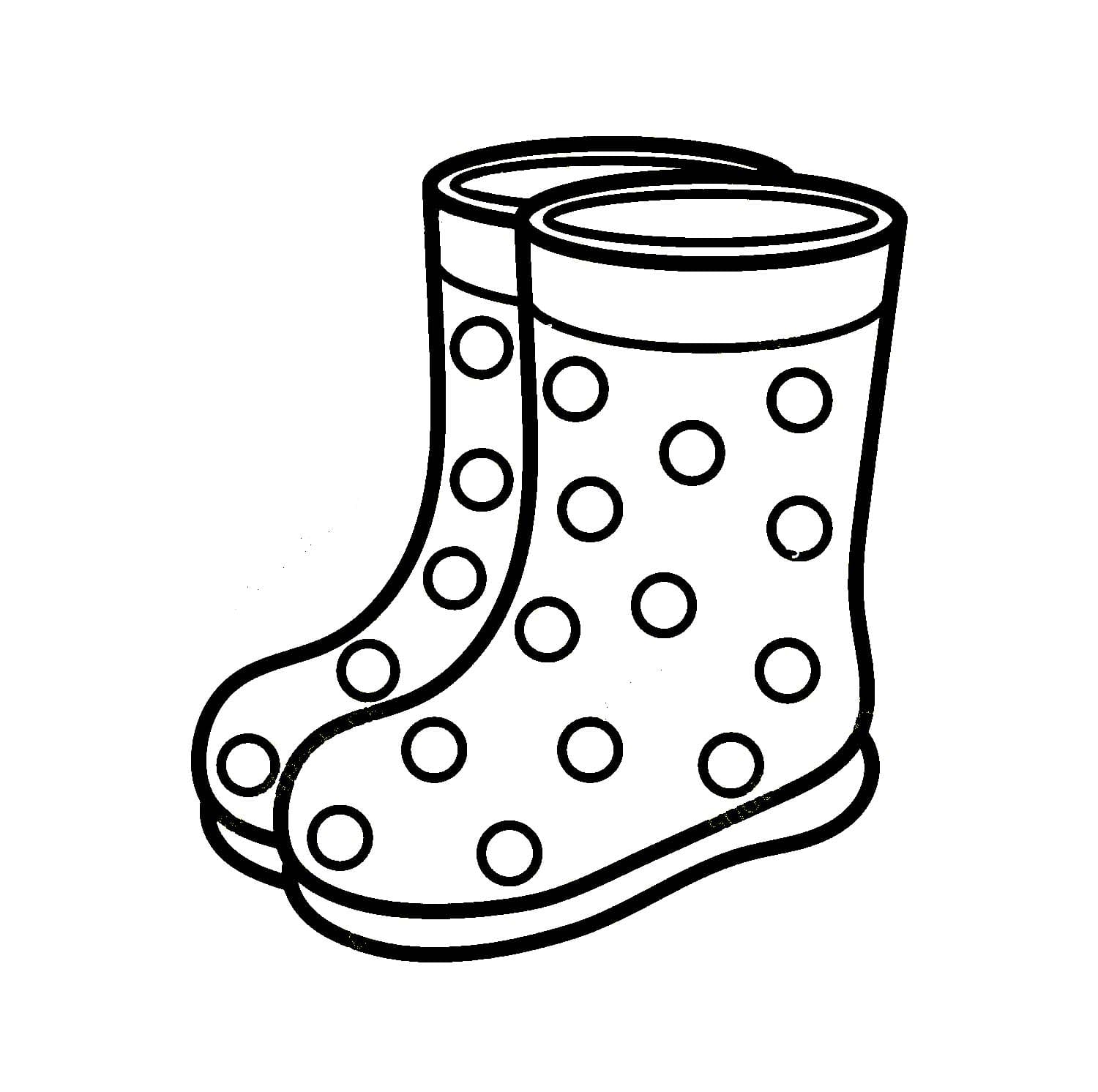 Bild Gummistiefel einfach