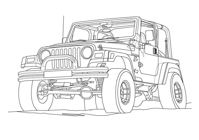 Druckbar Jeep