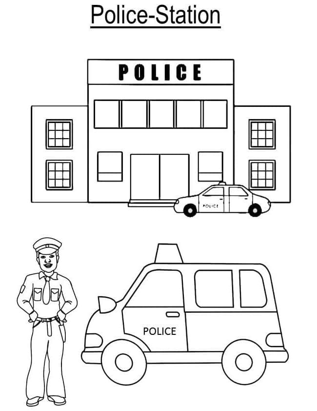 Druckbar Polizeiwache