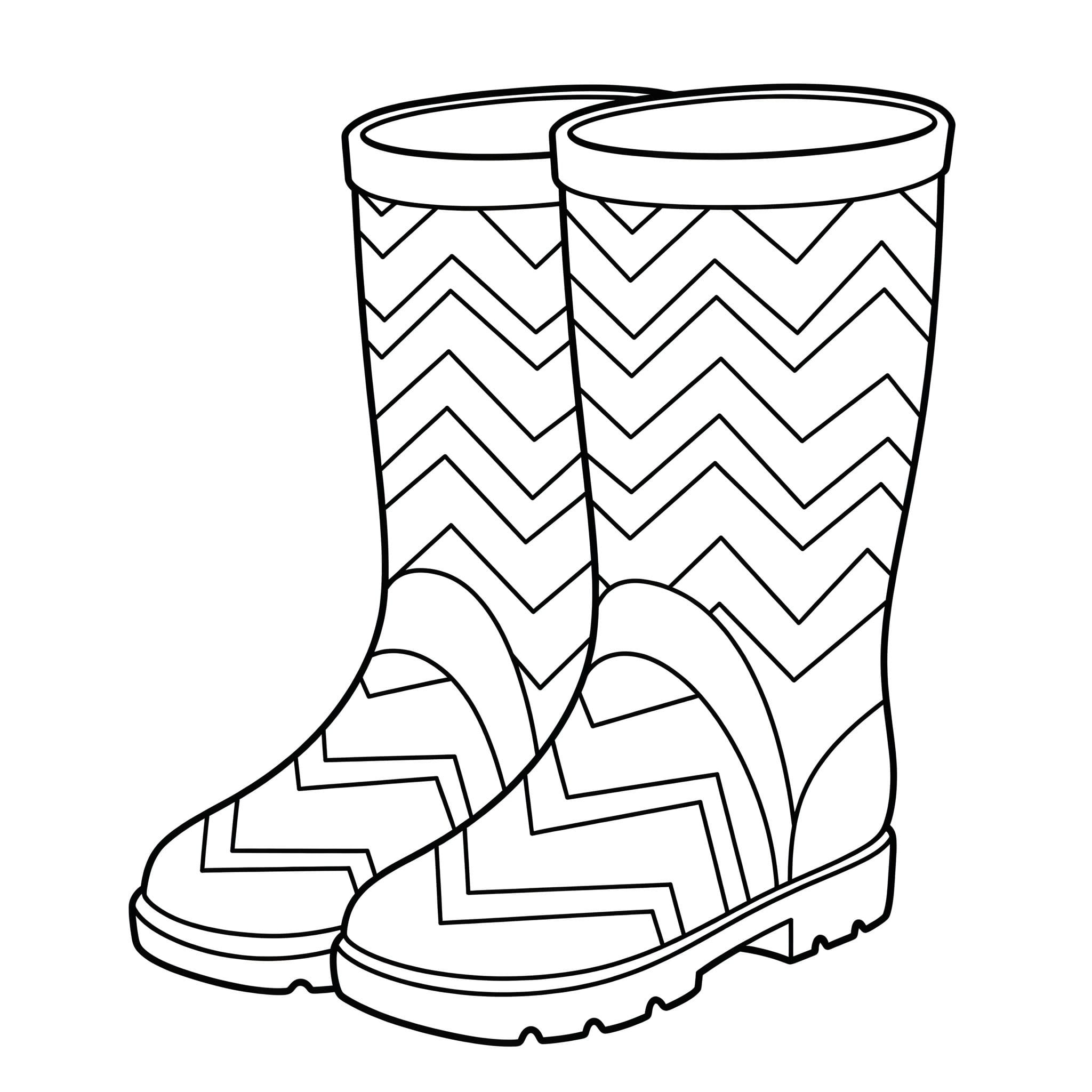 Gummistiefel kostenlos schlicht