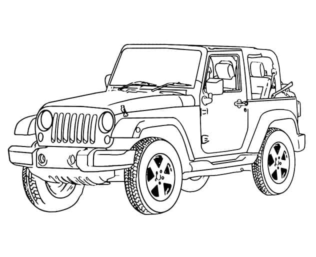 Jeep basisch druckbar