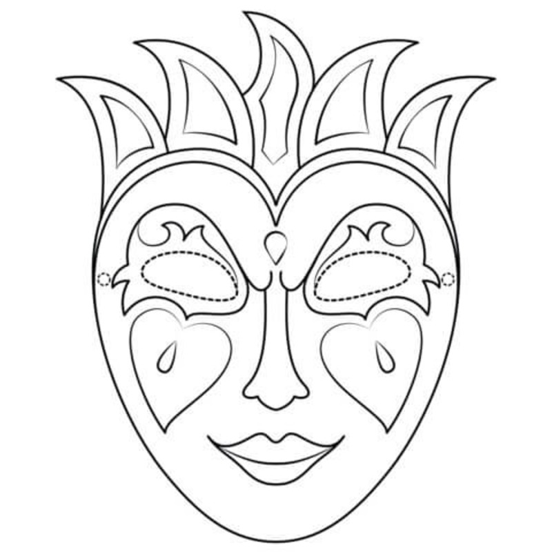 Masken zum Ausdrucken für Kinder