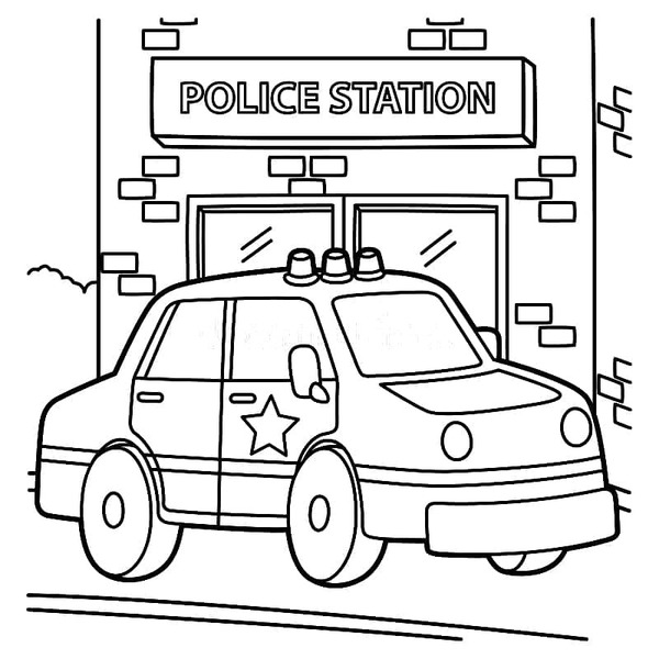Polizeiwache kostenlos druckbar