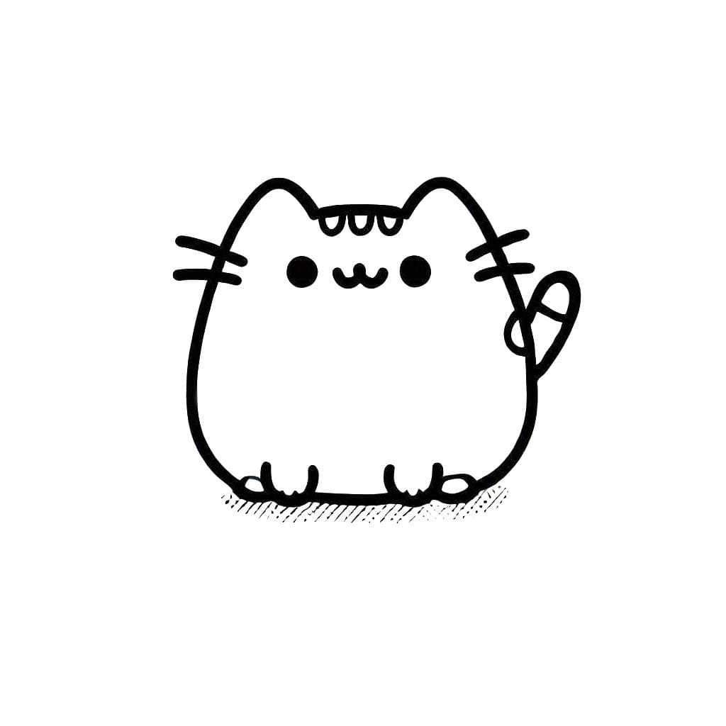 Pusheen druckbar