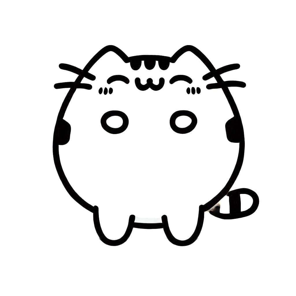 Pusheen kostenlos druckbar