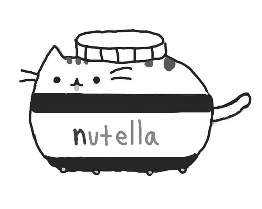 Pusheen zum Ausdrucken für Kinder