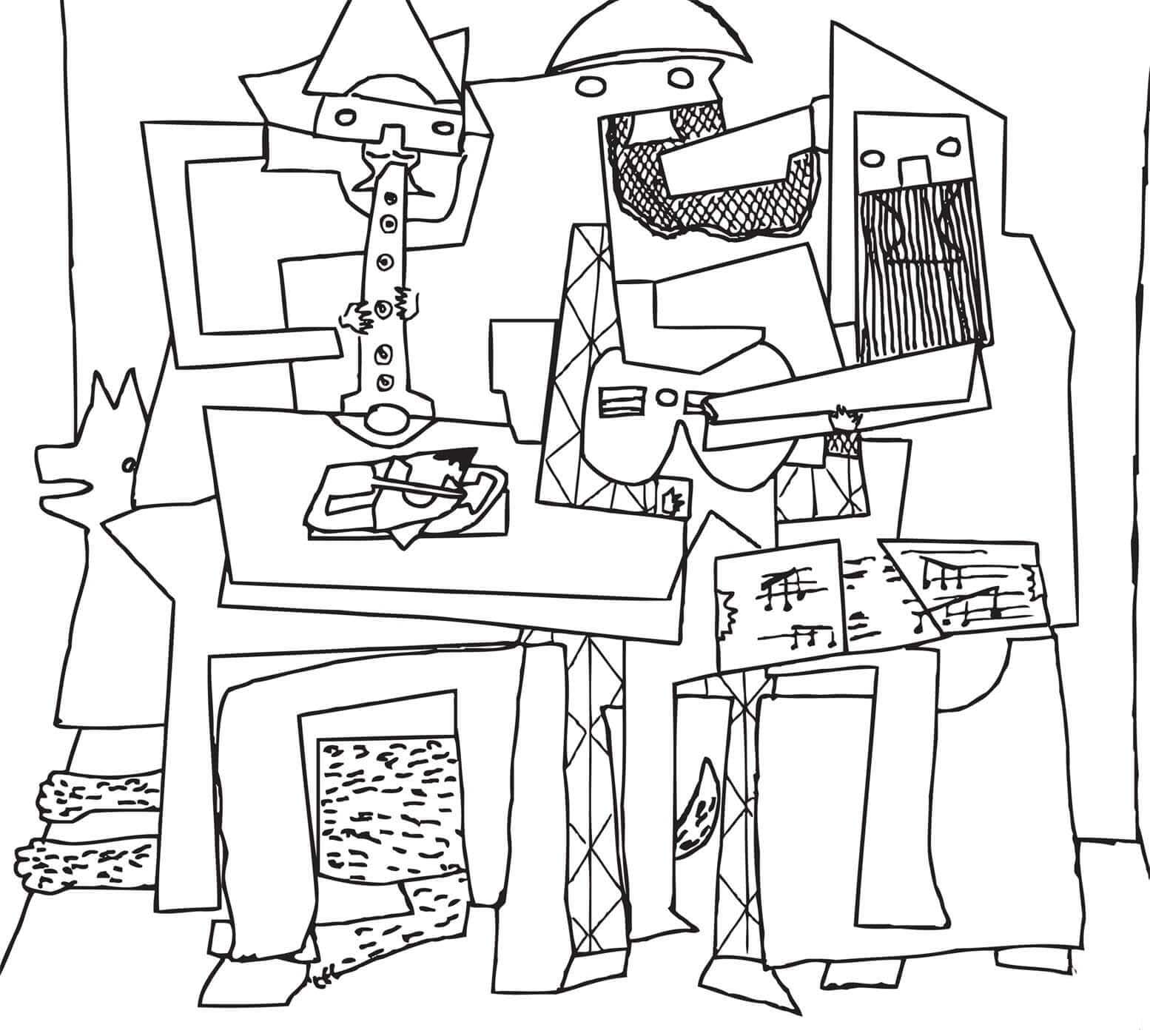 Zeichnen Bild Picasso