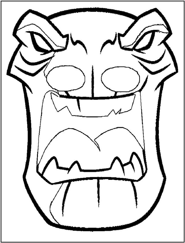 Zeichnen Masken druckbar