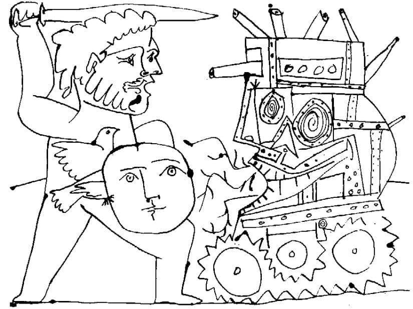 Zeichnen Picasso 6