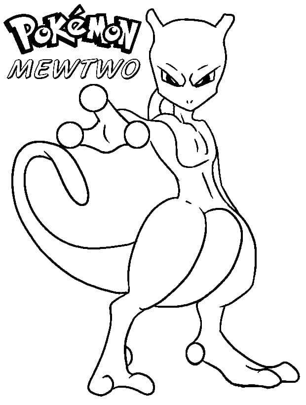 Zeichnen Pokémon Mewtu
