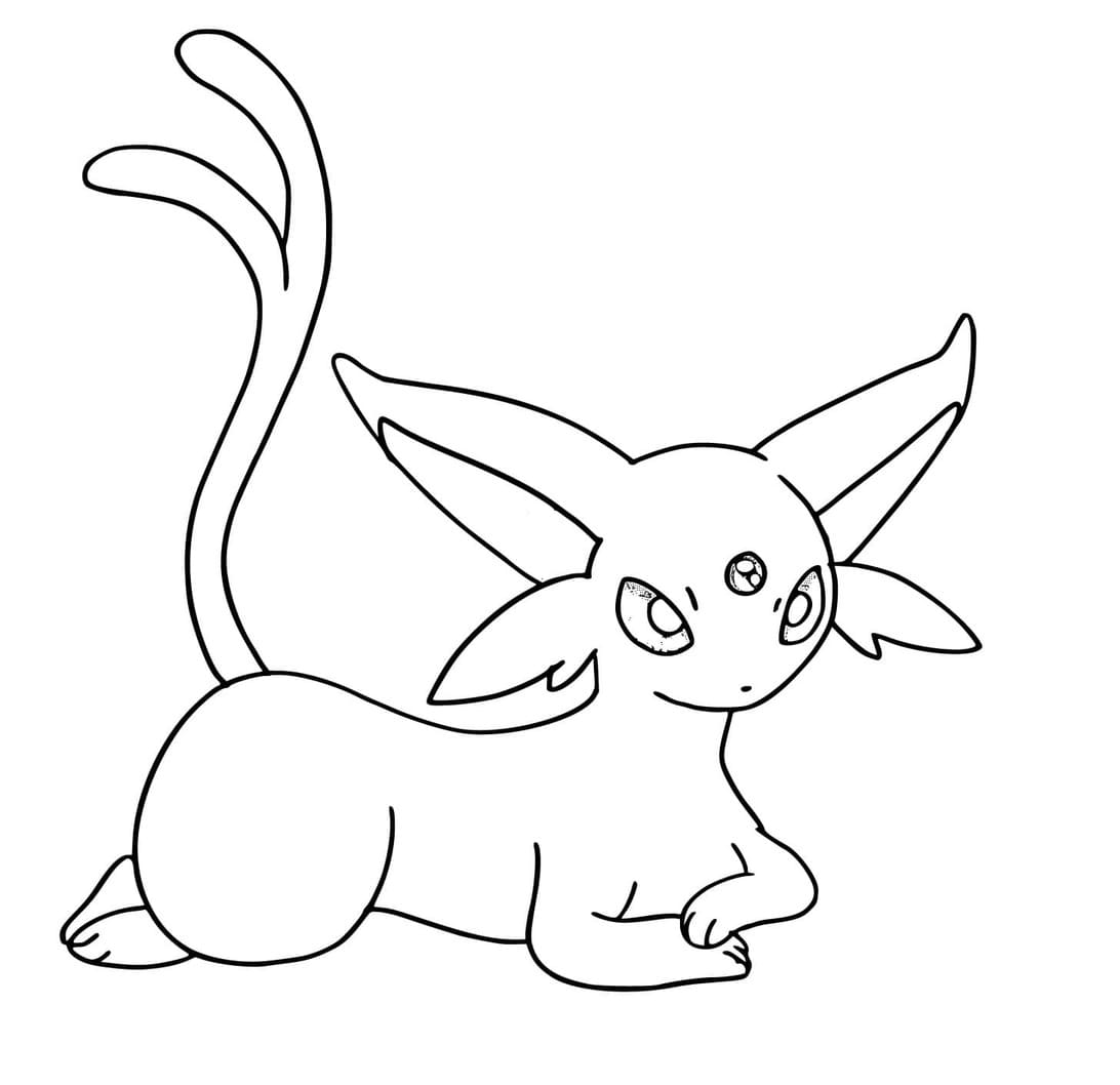 Zeichnen Psiana Pokémon