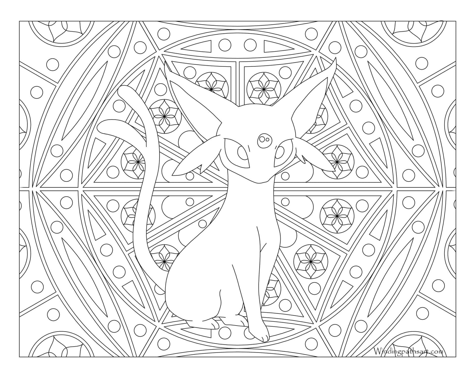 Zeichnen Psiana mandala