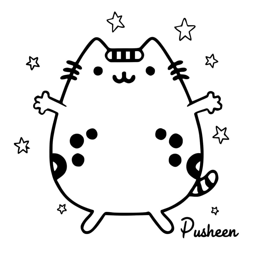 Zeichnen Pusheen 3