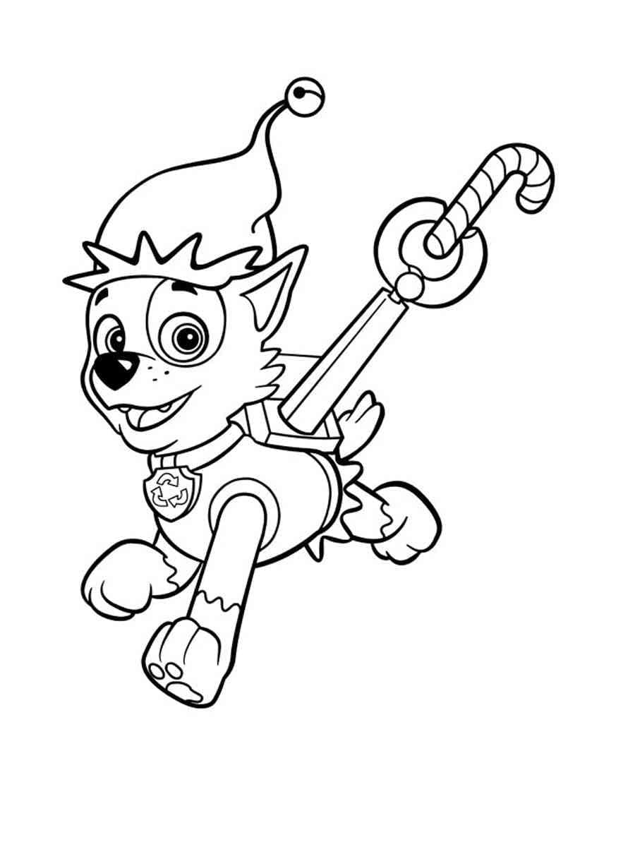 Zeichnen Rocky Paw Patrol Niedlich