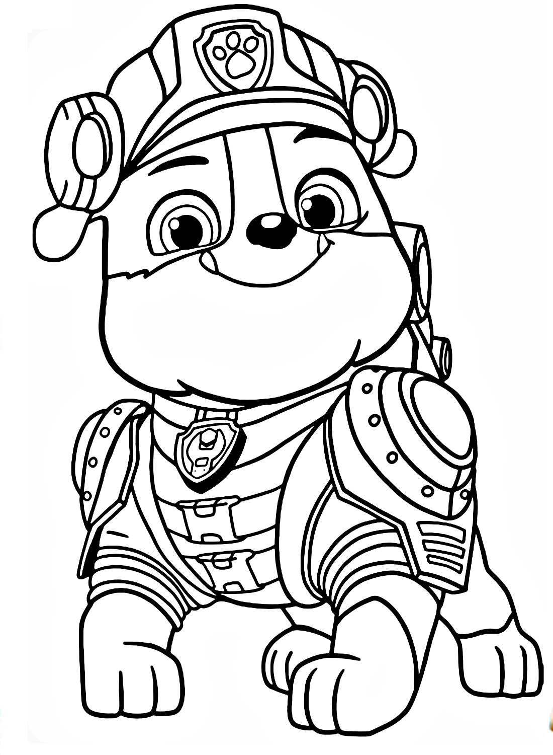 Zeichnen Rubble Paw Patrol 6