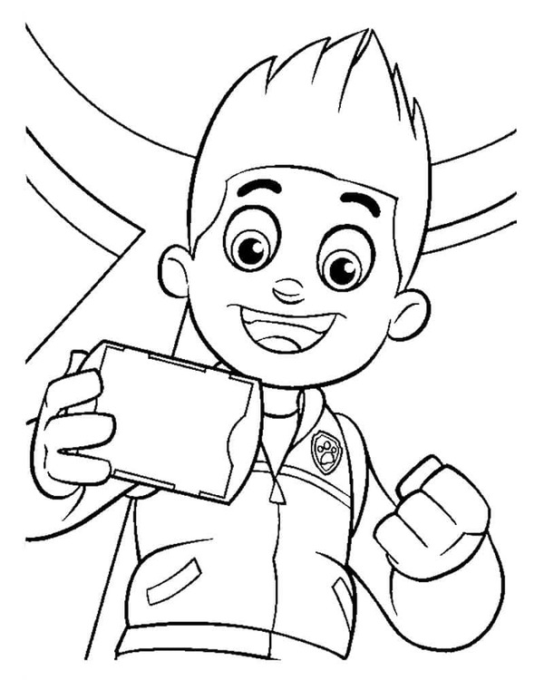Zeichnen Ryder Paw Patrol 3