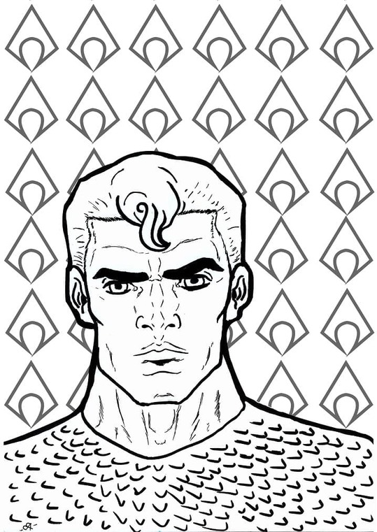 Bild Aquaman kostenlos druckbar