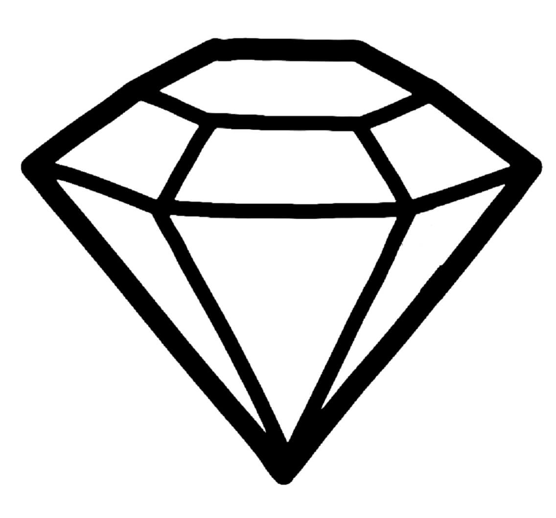 Diamant kostenlos schlicht