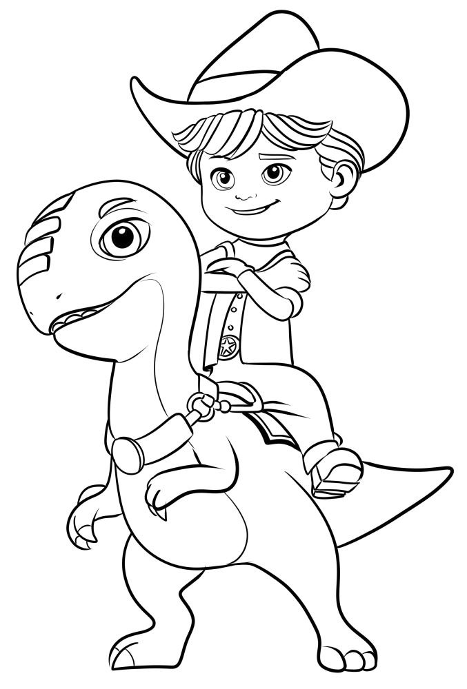 Dino Ranch druckbar