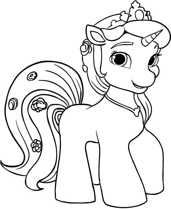 Filly Pferdchen kostenlos schlicht