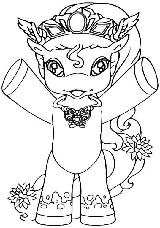 Filly Pferdchen zum Ausdrucken