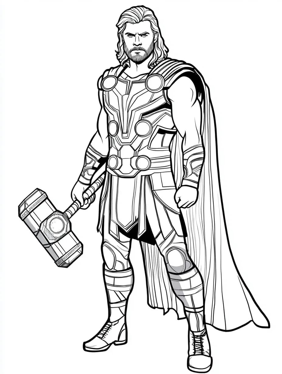 Thor kostenlos druckbar