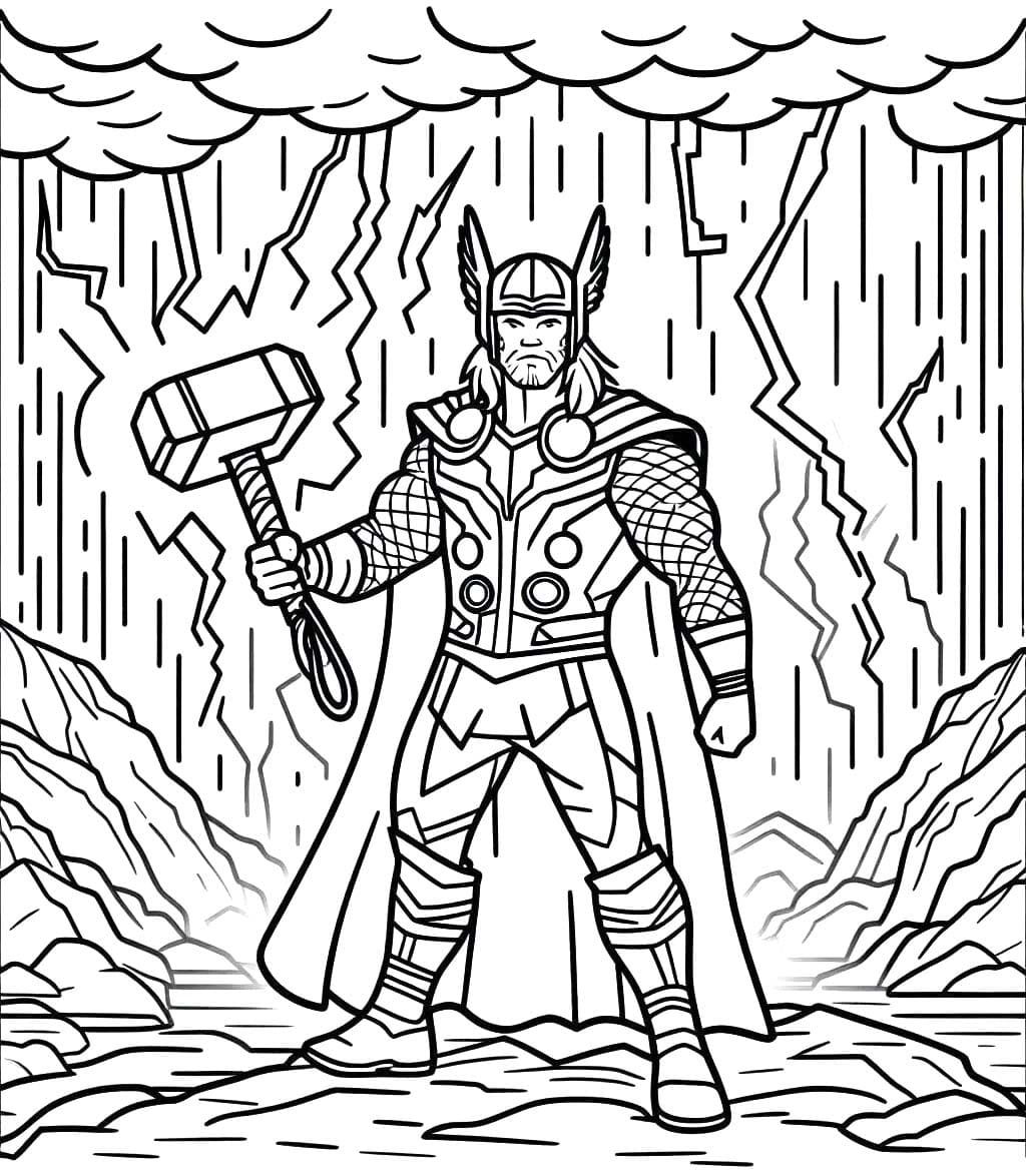 Thor zum Ausdrucken