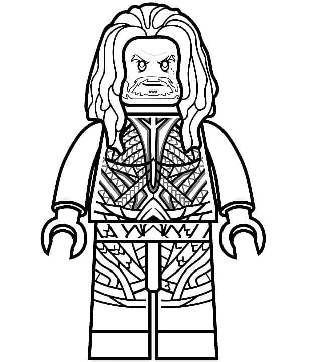 Zeichnen Aquaman Lego