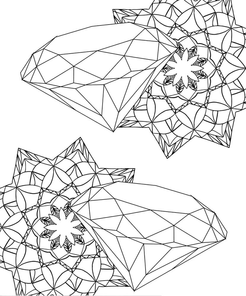 Zeichnen Diamant 2